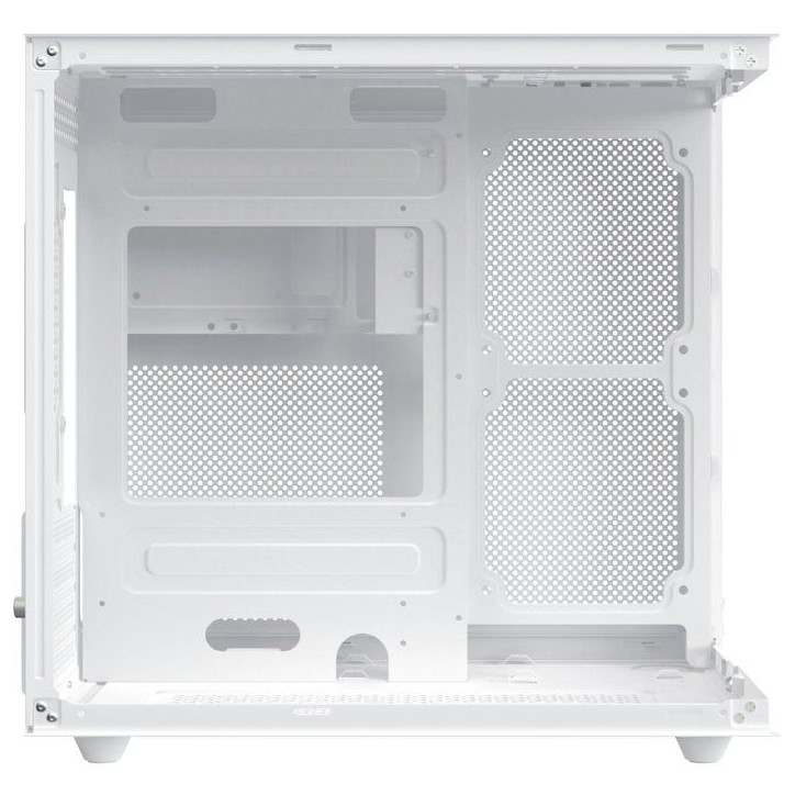 Boitier PC sans alimentation - XIGMATEK Aqua M Lite Arctic - EN44427 - Cube - Format Micro-ATX - Blanc