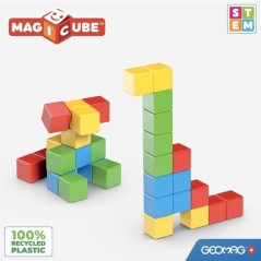 Blocs magnétiques - GEOMAG - Set créatif - 16 pieces - Éducatif - P