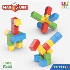 Blocs magnétiques - GEOMAG - Set créatif - 16 pieces - Éducatif - P