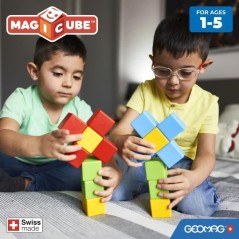 Blocs magnétiques - GEOMAG - Set créatif - 16 pieces - Éducatif - P