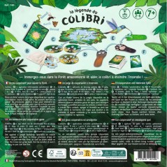 Jeu de société Coopératif - SENTOSPHERE - La légende du colibri -