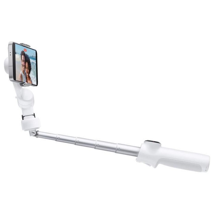 Stabilisateur smartphone - INSTA360 - Flow 2 - Suivi panoramique 360° - Blanc - Pack standard