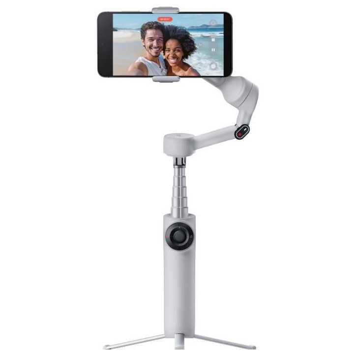 Stabilisateur smartphone - INSTA360 - Flow 2 - Suivi panoramique 360° - Autonomie 10h - Gris Stabilisateur smartphone - INSTA360 - Flow 2 - Suivi panoramique 360° - Autonomie 10h - Gris