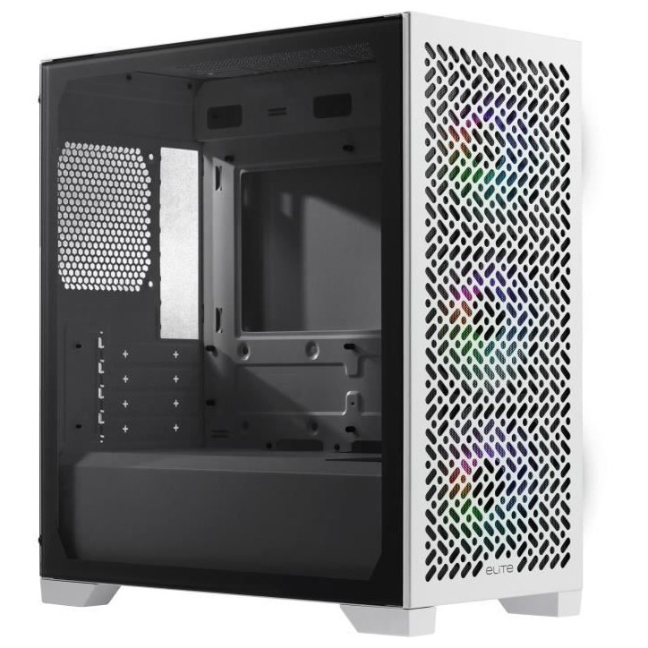 COOLER MASTER - Elite 302 White - Boîtier PC - Mini-tower/mATX COOLER MASTER - Elite 302 White - Boîtier PC - Mini-tower/mATX