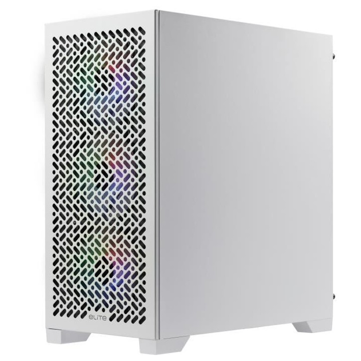 COOLER MASTER - Elite 302 White - Boîtier PC - Mini-tower/mATX COOLER MASTER - Elite 302 White - Boîtier PC - Mini-tower/mATX