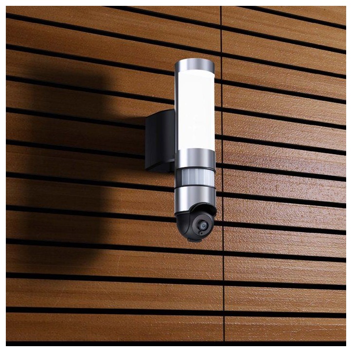 Caméra extérieure - KYF - Connectée Wifi - Rotative - Filaire - 220V - Eclairage LED 1600 Lm Caméra extérieure - KYF - Connectée Wifi - Rotative - Filaire - 220V - Eclairage LED 1600 Lm