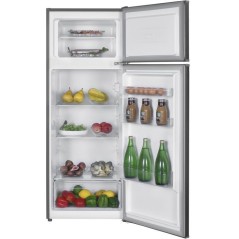 Réfrigérateur double porte - INDESIT - I55T0412S - 204 L - Classe E - 143x55x57,5 - Silver