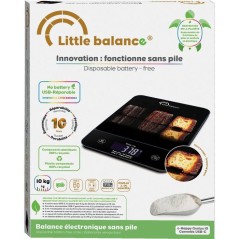 Balance de cuisine - LITTLE BALANCE - 8845 - Happy Genius 10 - USB - S