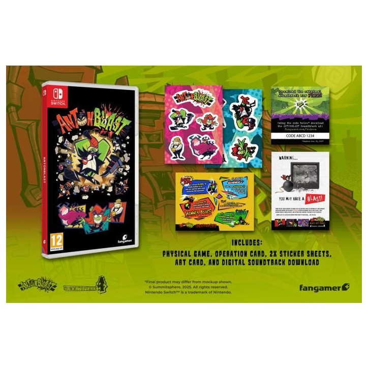 Antonblast Nintendo Switch