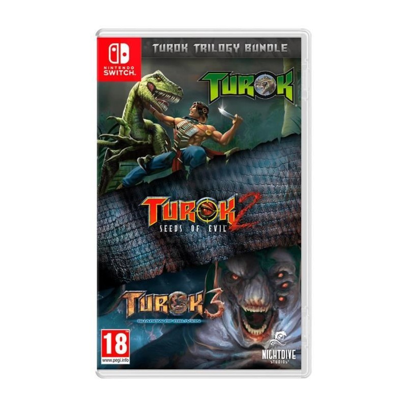 Turok Trilogy Bundle - Jeu Nintendo Switch