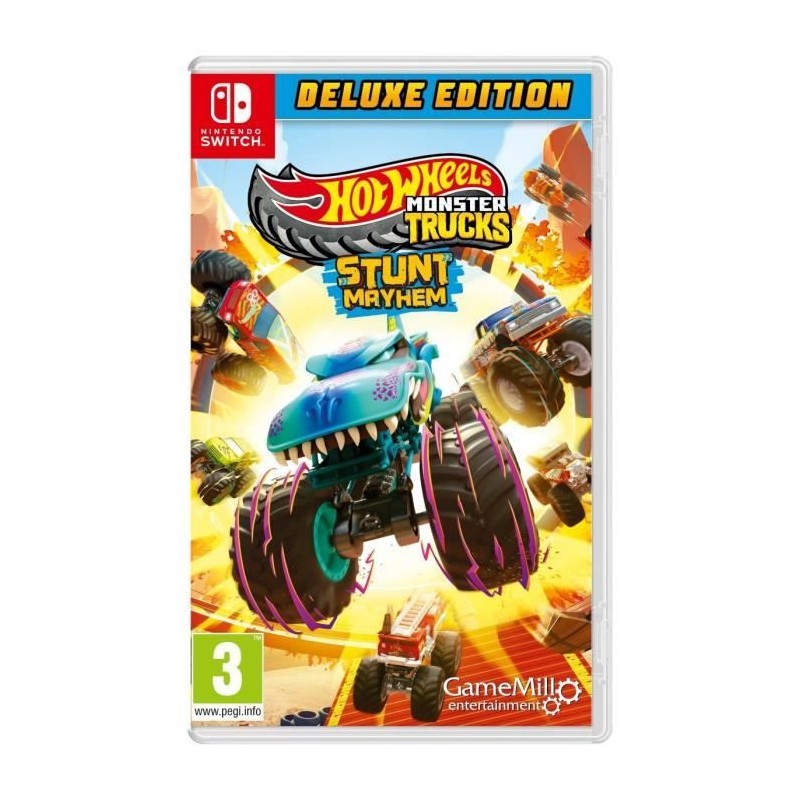 Hot Wheels Monster Trucks Deluxe - Jeu Nintendo Switch