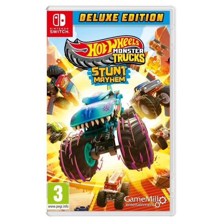Hot Wheels Monster Trucks Deluxe - Jeu Nintendo Switch