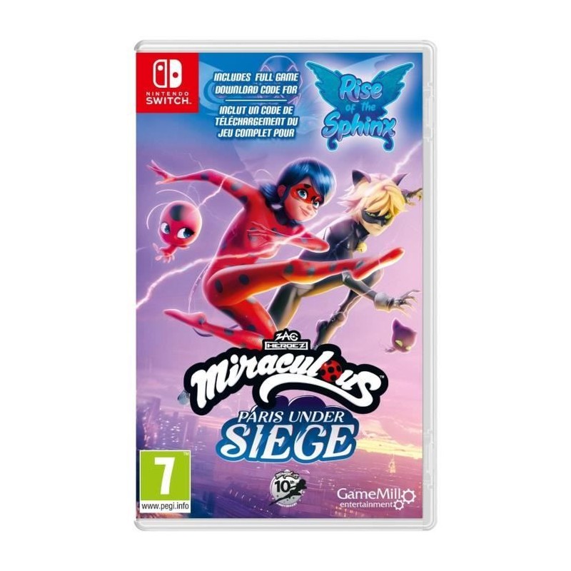 Miraculous 1&2 Pack (Rise of the Sphinx CIAB + Paris Under Siege) - Je