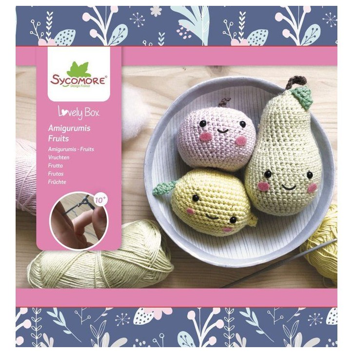 Lovely Box - SYCOMORE - Amigurumi - Fruits - Des 10 ans Lovely Box - SYCOMORE - Amigurumi - Fruits - Des 10 ans
