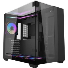 Boîtier PC - Darkflash - TH285 Noir - Moyen tour - Format ATX - 4x120