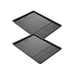 Ensemble de 2 Plaques a pâtisserie extensible - ZENKER - Black Metall