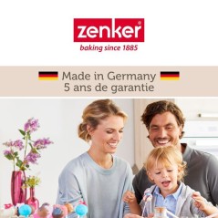Ensemble de 2 Plaques a pâtisserie extensible - ZENKER - Black Metall