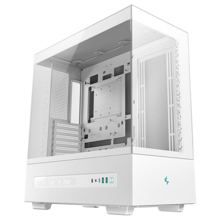 Boitier PC - DEEPCOOL - R-CH690-WHNNA0D-G-1 - Ecran digital - Mini tour - Format Mini-ITX/Micro-ATX/ATX & Micro-ATX - Blanc Boitier PC - DEEPCOOL - R-CH690-WHNNA0D-G-1 - Ecran digital - Mini tour - Format Mini-ITX/Micro-ATX/ATX & Micro-ATX - Blanc