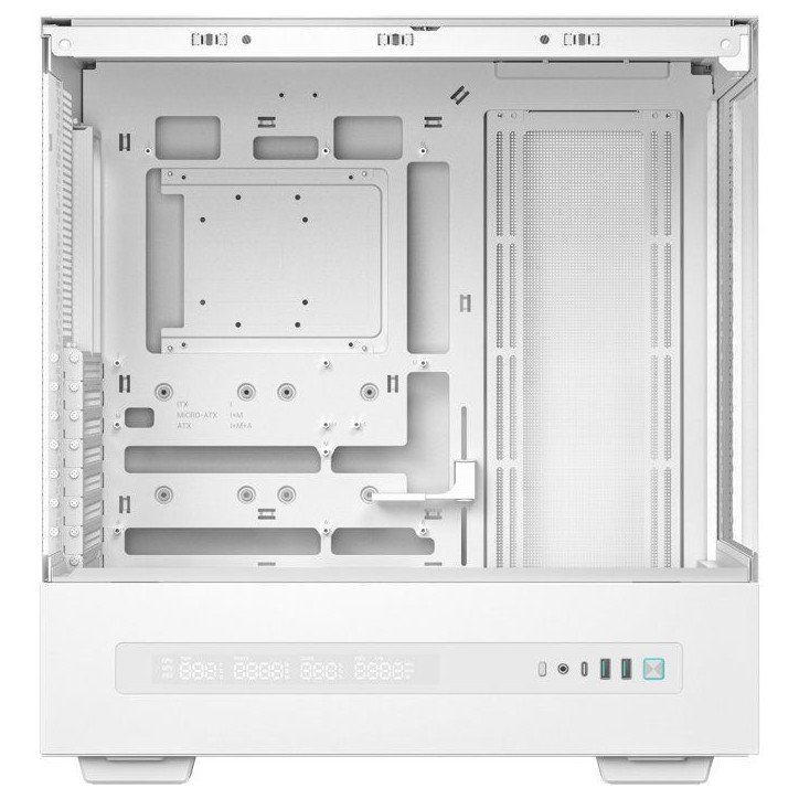 Boitier PC - DEEPCOOL - R-CH690-WHNNA0D-G-1 - Ecran digital - Mini tour - Format Mini-ITX/Micro-ATX/ATX & Micro-ATX - Blanc Boitier PC - DEEPCOOL - R-CH690-WHNNA0D-G-1 - Ecran digital - Mini tour - Format Mini-ITX/Micro-ATX/ATX & Micro-ATX - Blanc