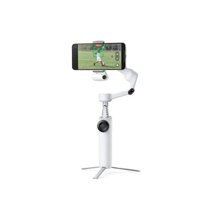 Stabilisateur smartphone - INSTA360 - Flow 2 - Suivi panoramique 360° - Stabilisation 3 axes - Blanc Stabilisateur smartphone - INSTA360 - Flow 2 - Suivi panoramique 360° - Stabilisation 3 axes - Blanc