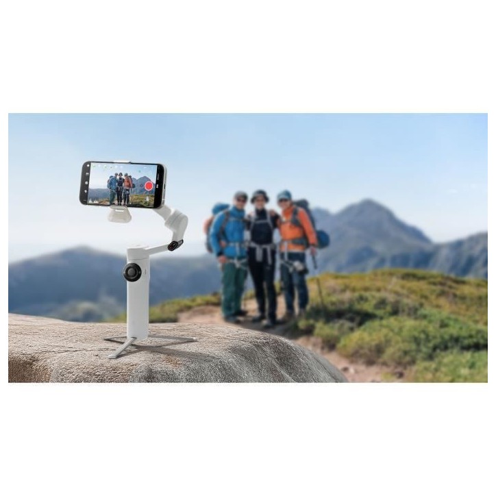 Stabilisateur smartphone - INSTA360 - Flow 2 - Suivi panoramique 360° - Stabilisation 3 axes - Blanc Stabilisateur smartphone - INSTA360 - Flow 2 - Suivi panoramique 360° - Stabilisation 3 axes - Blanc