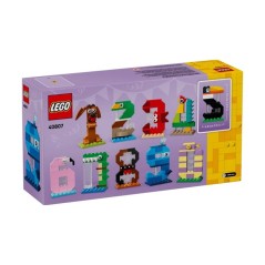 LEGO 40807 Les Chiffres d'Anniversaire - Figurines de Gâteau Animaux