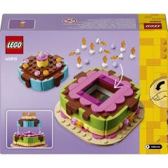 LEGO 40815 Le Gâteau d'Anniversaire - Jeu de Construction des 7 ans -