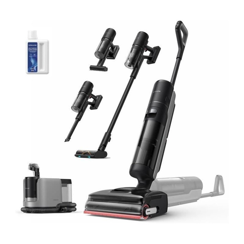 DREAME H15 Mix Aspirateur Laveur 7-en-1 - Bras robotique IA - Nettoyag