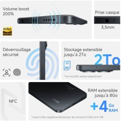 XIAOMI - Redmi 15C - 4 / 256 Go - Noir