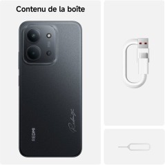 XIAOMI - Redmi 15C - 4 / 256 Go - Noir