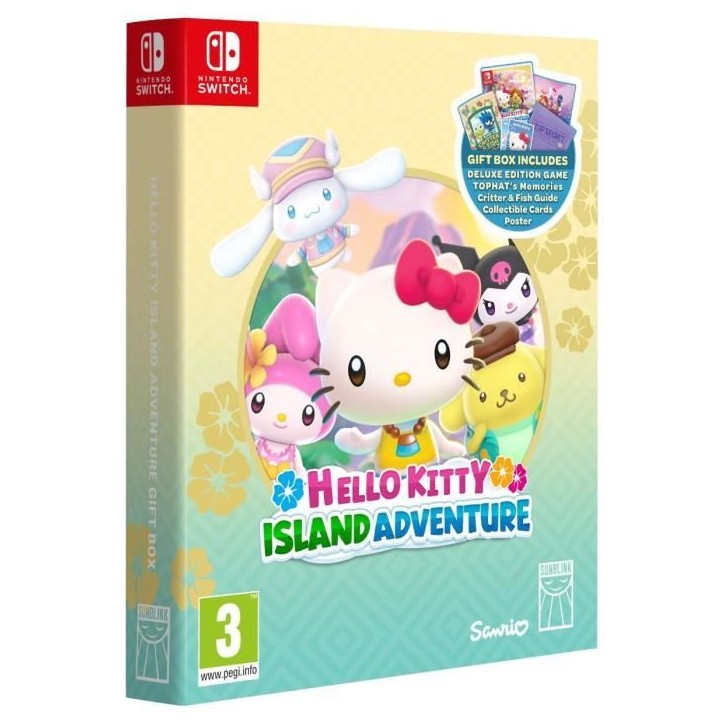 Hello Kitty Island Adventure - Pack cadeau - Jeu Nintendo Switch Hello Kitty Island Adventure - Pack cadeau - Jeu Nintendo Switch