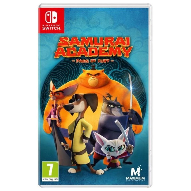 Samurai Academy Paws of Fury - Jeu Nintendo Switch Samurai Academy Paws of Fury - Jeu Nintendo Switch