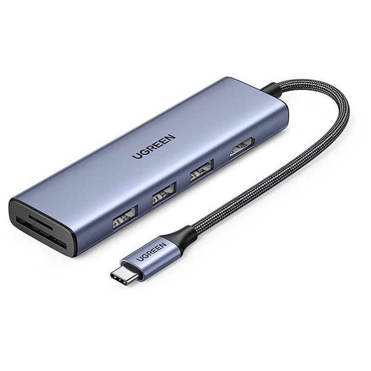 Adaptateur USB-C multifonction - UGREEN - Gris Adaptateur USB-C multifonction - UGREEN - Gris