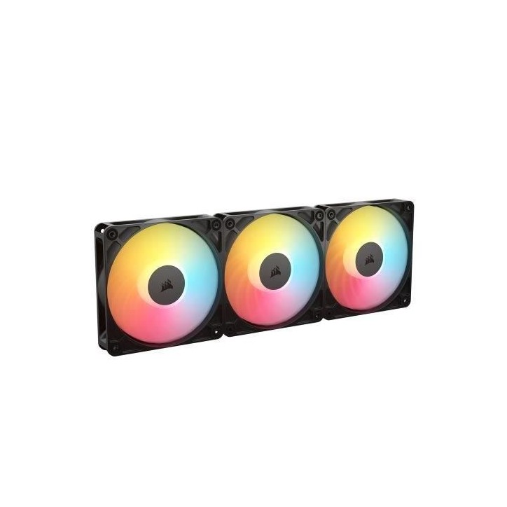 CORSAIR - RS120-R ARGB - Ventilateur boîtier - 120 mm ARGB Fan - Triple Pack