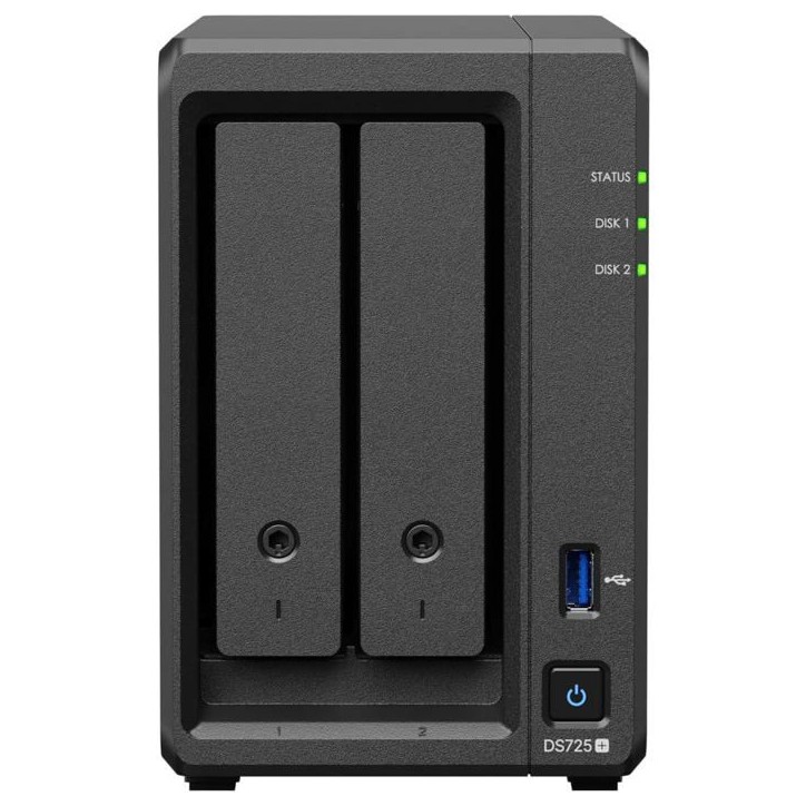 Serveur NAS PME - SYNOLOGY - DS725+ - 2 baies - 4 Go de RAM