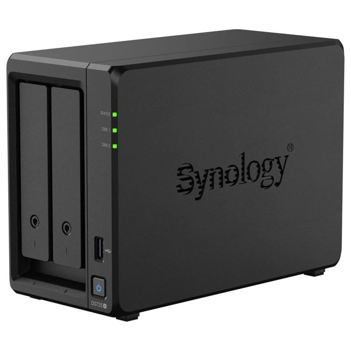 Serveur NAS PME - SYNOLOGY - DS725+ - 2 baies - 4 Go de RAM