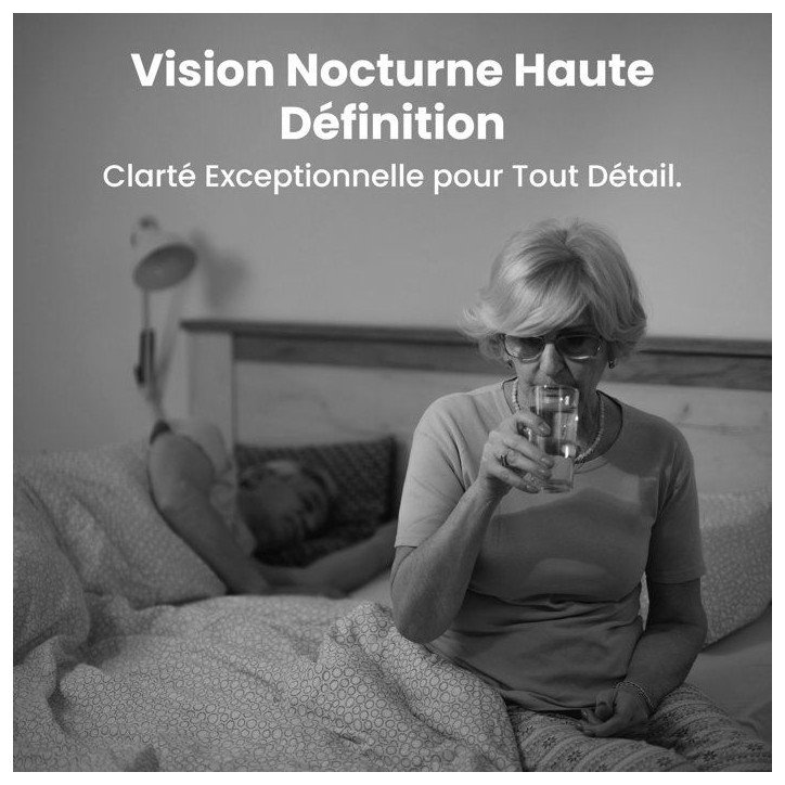 Caméra d'intérieur - REOLINK - E series E321 - Vision nocturne - Blanc