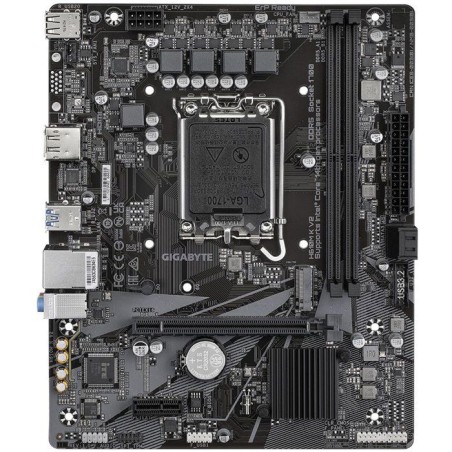 Carte mere - GIGABYTE - H610M K V2 DDR5 - Format Micro-ATX - Chipset Intel H610 - DDR5