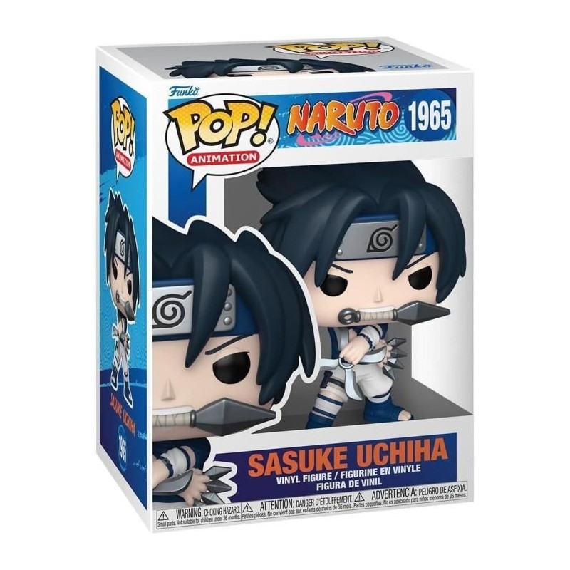 Figurine Funko Pop! - Naruto - Sasuke Uchiha - Vinyle - 10 cm - Collec