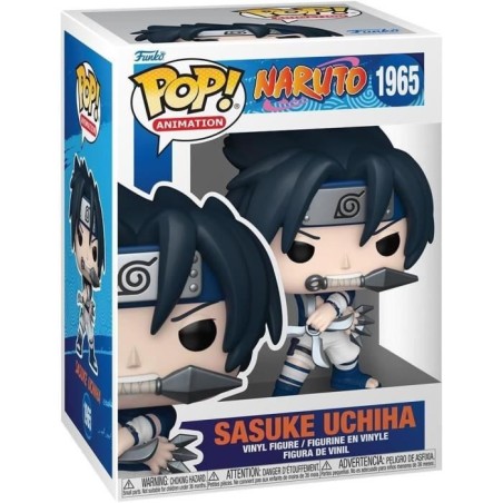 Figurine Funko Pop! - Naruto - Sasuke Uchiha - Vinyle - 10 cm - Collec