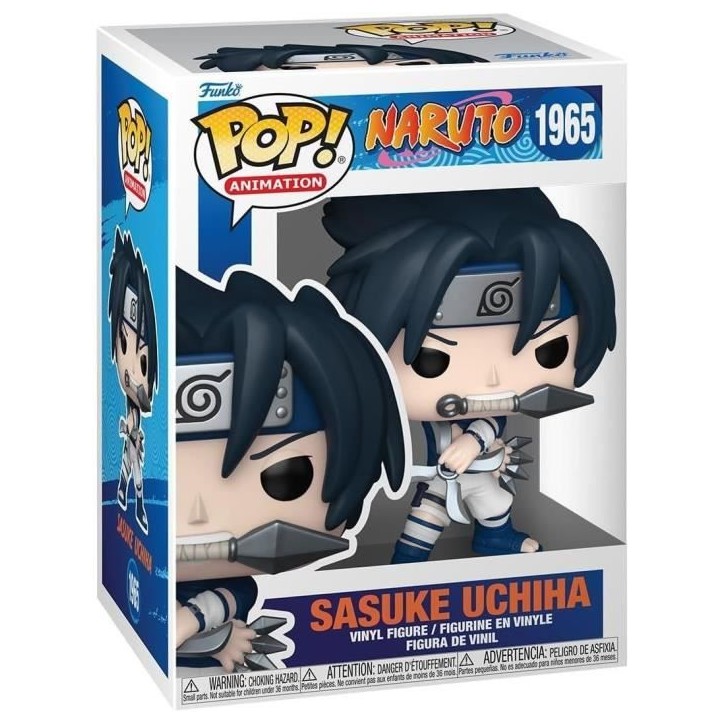 Figurine Funko Pop! - Naruto - Sasuke Uchiha - Vinyle - 10 cm - Collection officielle Figurine Funko Pop! - Naruto - Sasuke Uchiha - Vinyle - 10 cm - Collection officielle