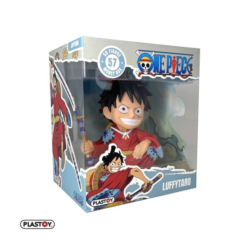 Tirelire - PLASTOY - One Piece Luffytaro - Plastique - 15 cm