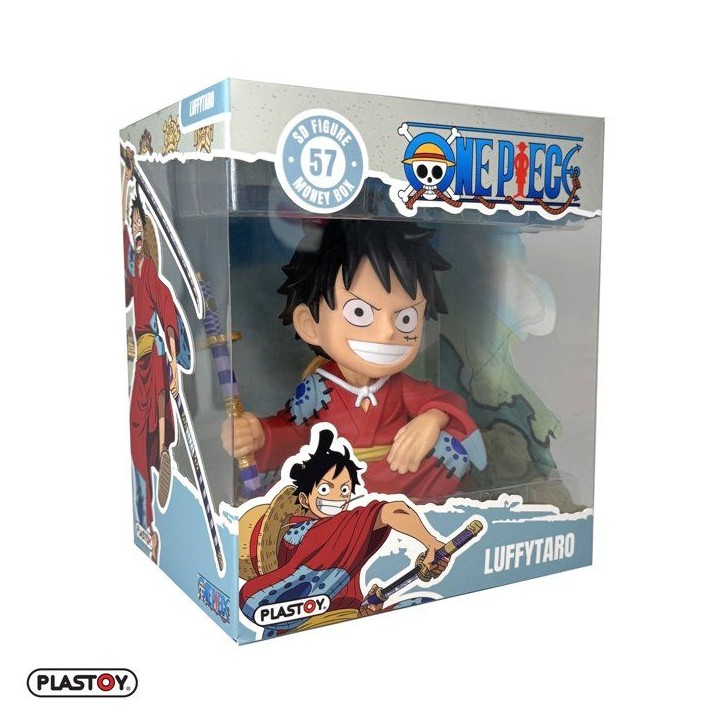 Tirelire - PLASTOY - One Piece Luffytaro - Plastique - 15 cm