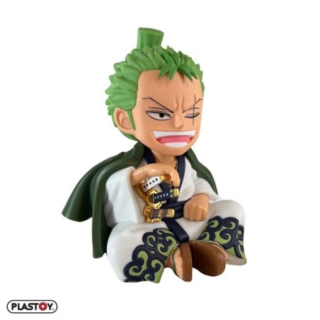 Tirelire - PLASTOY - One Piece Zorojuro - Plastique - 15 cm