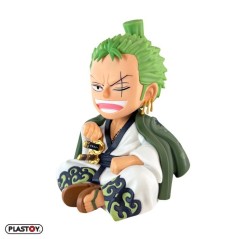 Tirelire - PLASTOY - One Piece Zorojuro - Plastique - 15 cm