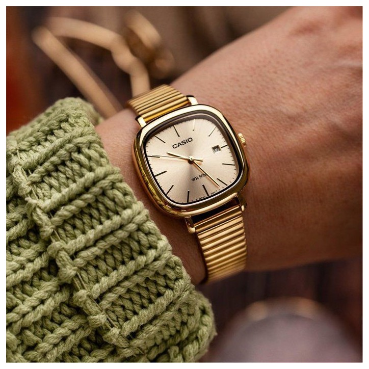 Montre - CASIO - LTP-B166G - Femme - Doré - Quartz - Analogique Montre - CASIO - LTP-B166G - Femme - Doré - Quartz - Analogique