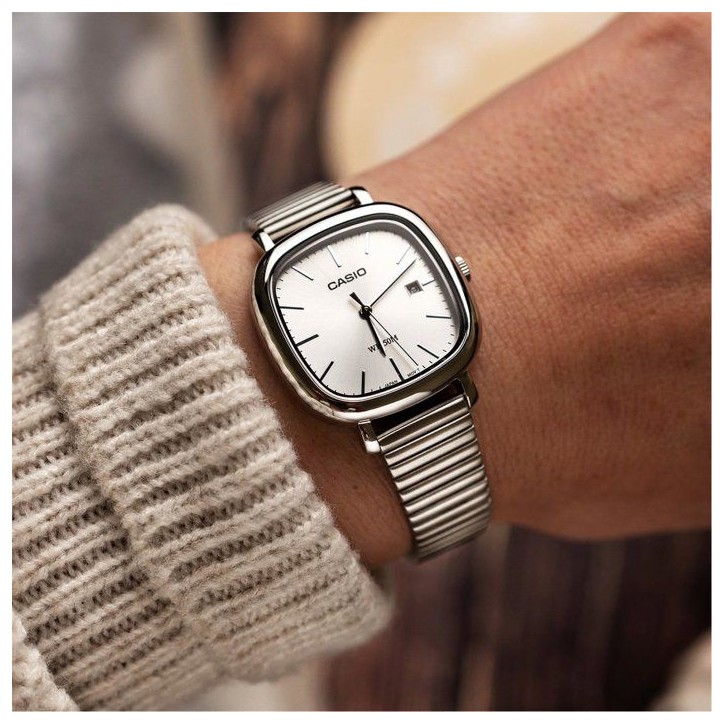 Montre - CASIO - LTP-B166D - Femme - Blanc - Quartz - Analogique