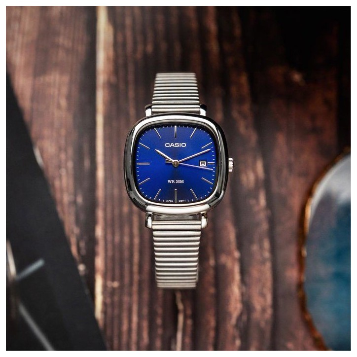 Montre - CASIO - LTP-B166D - Femme - Bleu - Quartz - Analogique Montre - CASIO - LTP-B166D - Femme - Bleu - Quartz - Analogique