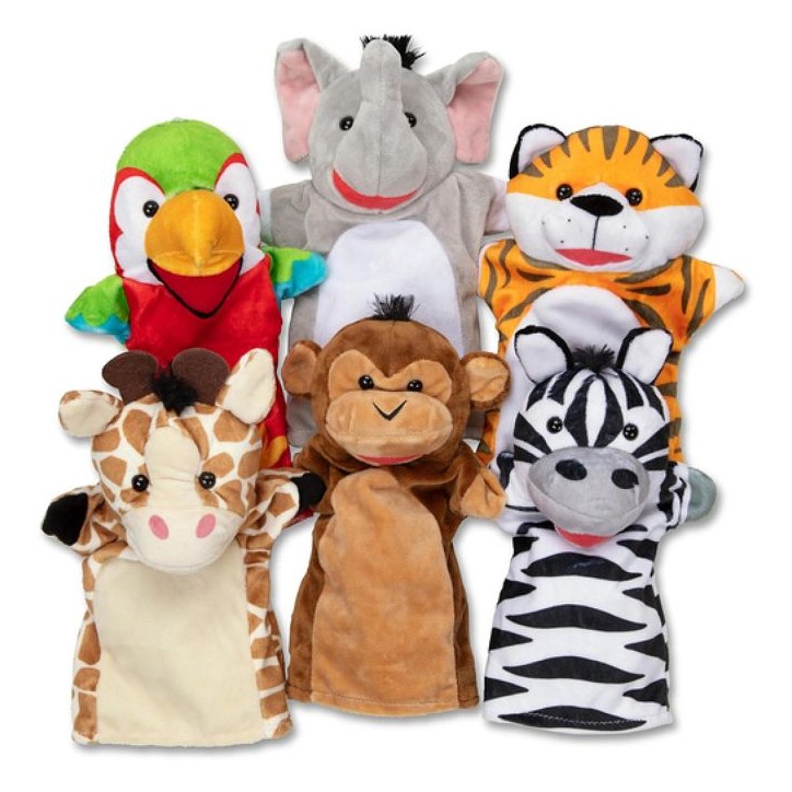 COFFRET 6 MARIONNETTES SAFARI Melissa & Doug COFFRET 6 MARIONNETTES SAFARI Melissa & Doug
