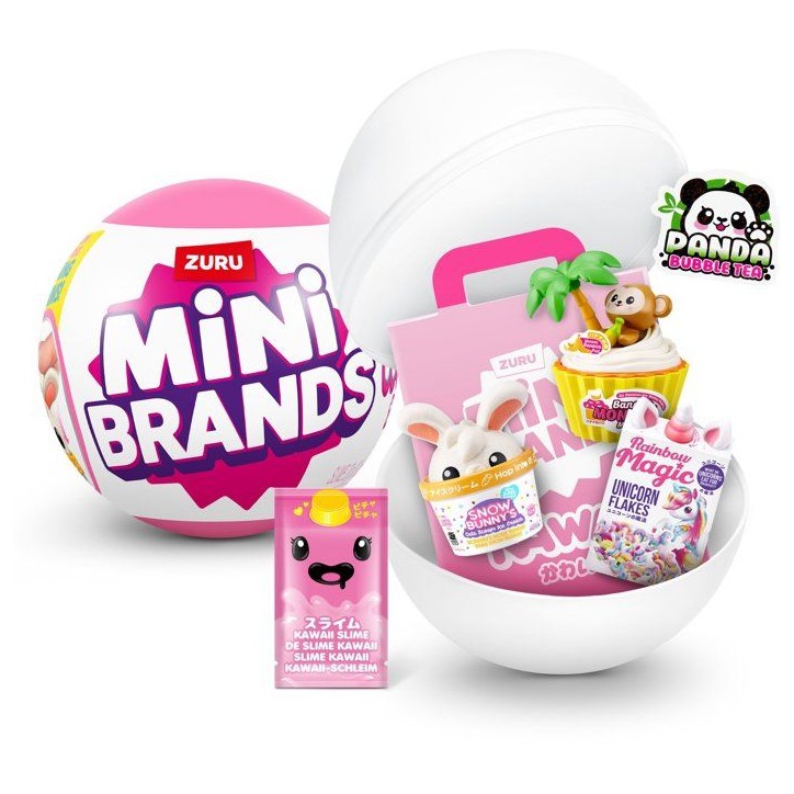 Capsule surprise - Figurine - ZURU - Mini Brands Kawaii - Modele aléatoire - Des 5 ans Capsule surprise - Figurine - ZURU - Mini Brands Kawaii - Modele aléatoire - Des 5 ans